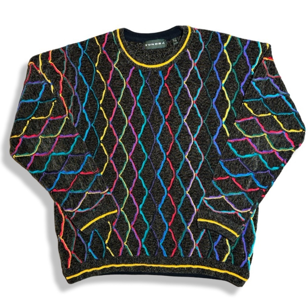 Tundra Multicolor 3D Knit Sweater